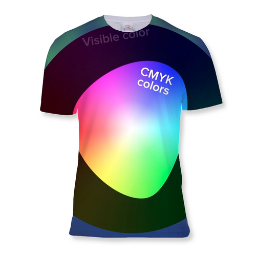 CMYK Range Sublimation T-Shirt