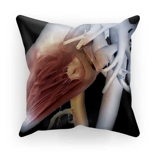Black Heart Cushion